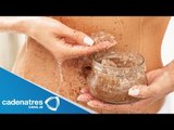 Receta de aceite reductivo de café y toronja / Exfoliantes caseros y naturales