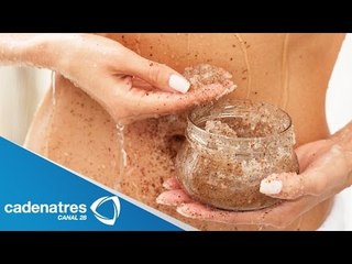 Receta de aceite reductivo de café y toronja / Exfoliantes caseros y naturales