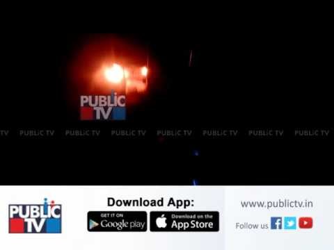 Engine of Passenger train catches fire while coming from Hubli to Bengaluru - Passengers safe