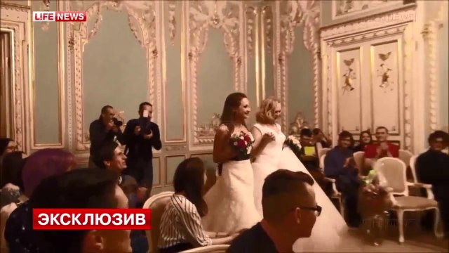 ЛГБТ-свадьба на РФ: свадьба Ирины Шумиловой и Алены Фурсовой в Санкт-Петербурге