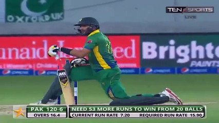SHAHID AFRIDI DESTROYS LIAM PLUNKET AND ENGLAND IN ONE OVER! 2015