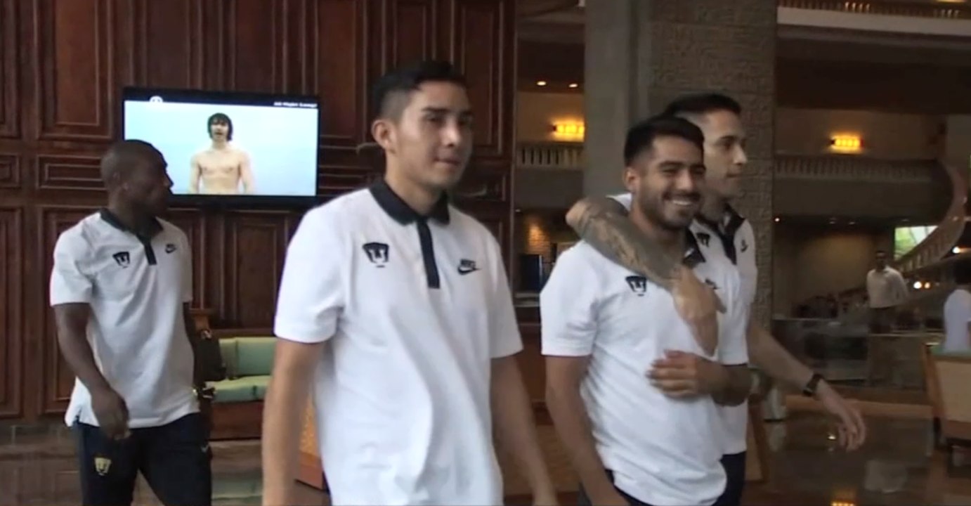 Los Pumas de la Universidad ya se encuentran en Acapulco para iniciar pretemporada