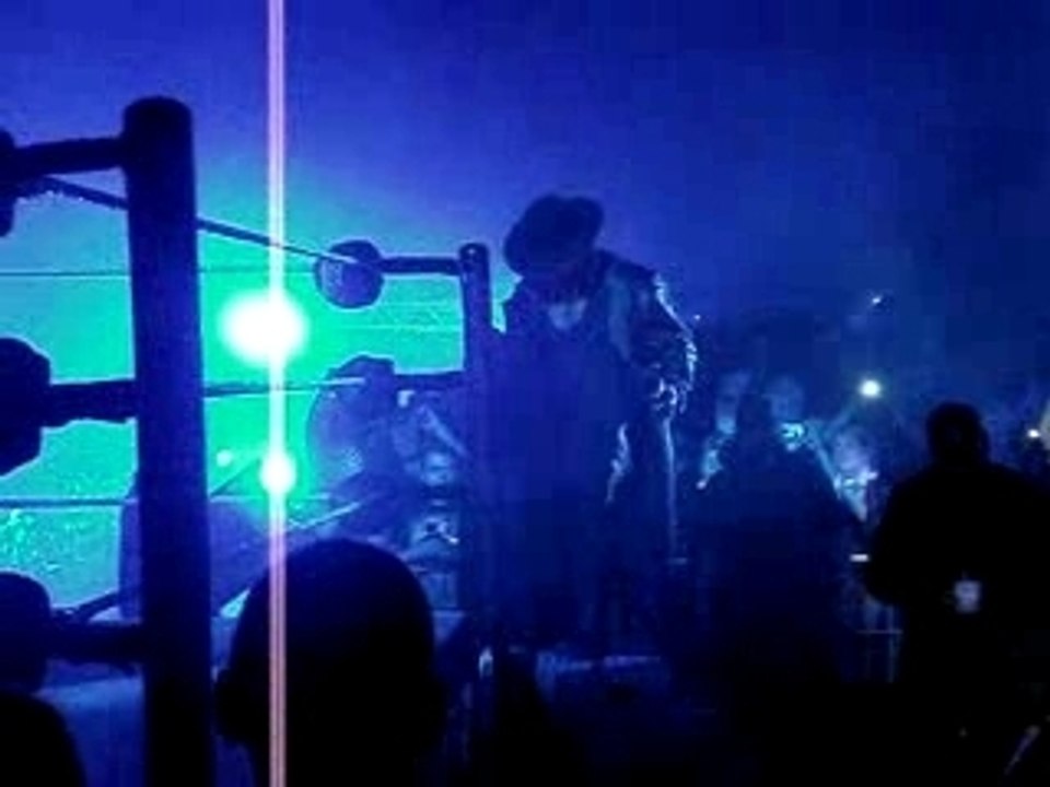 Entrée de l'Undertaker- Smackdown Bruxelles