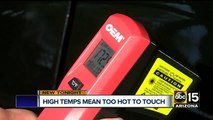 Dangerously hot temperatures could give serious burns