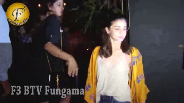 Shahrukh Khan, Deepika Padukone And Alia Bhatt At Imtiaz Ali Birthday Party