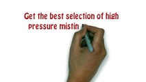 High Pressure Misting Systems