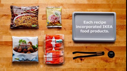 IKEA crée des posters de recettes didactiques pour rendre la cuisine plus facile