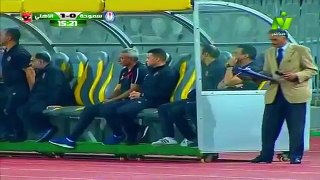 ملخص واهداف مباراة الاهلى وسموحة 4-2 الدورى المصرى 17-6-2017