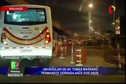 Avenida Tomás Marsano: vía auxiliar permanece cerrada desde hace dos años