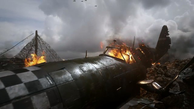 Official Call of Duty®- WWII – Pointe Du Hoc Multiplayer Map Flythrough