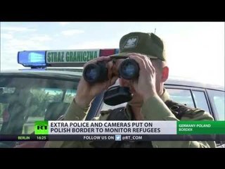 Video herunterladen: ‘I want border police!’ Polish border town tightens security to keep refugees away