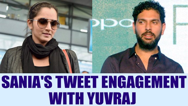 ICC Champions trophy : Sania Mirza tweets on Yuvraj's doppelganger | Oneindia News