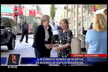 Londres: asciende a 30 cifras de muertos por incendio en edificio