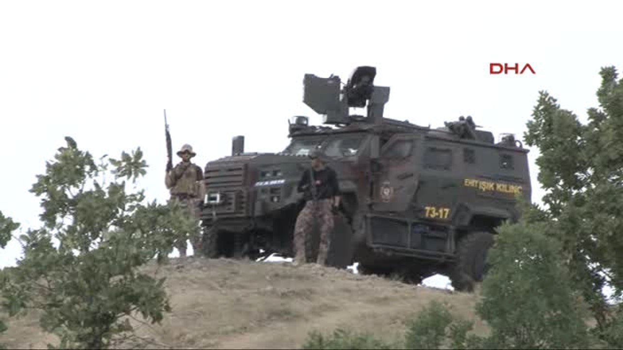 Tunceli'de Çatışma 1 Asker Şehit, 2 Asker Yaralı