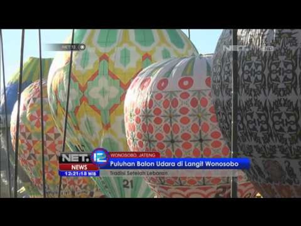 Festival balon udara wonosobo - NET12