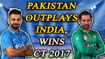 ICC Champions Trophy : Pakistan defeats India by 180 runs, totally out-plays arch-rivals | Oneindia News