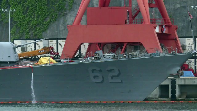 Japon: 7 marins retrouvés morts dans le destroyer inondé