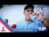 ¡Se la comió! Presidente de Costa Rica se come avispa en vivo | Noticias con Ciro Gómez Leyva
