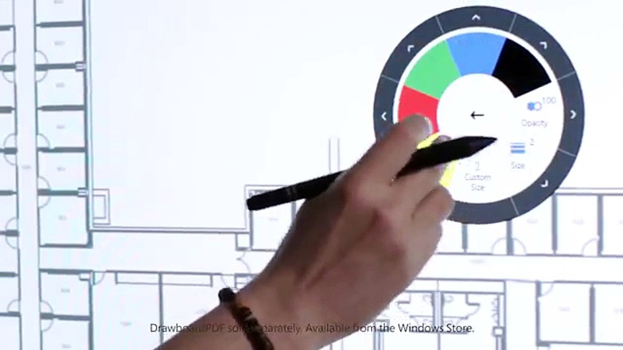 70.Microsoft Surface Hub - Microsoft Surface Hub and Drawboard demo