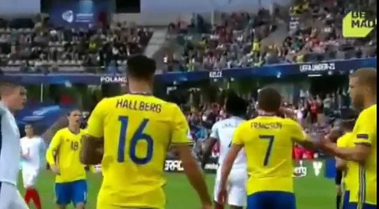 Sweden U-21 0:0 England U-21 (European U-21 Championship	16 June 2017)