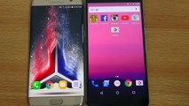 Samsung galaxy s7 edge vs Huawei nexudfgrs 6p android Nougat