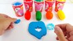 Peppa pig Learn Colors with Play Doh for Kids Modelling Clay Molds Fun and Creative-Oq0