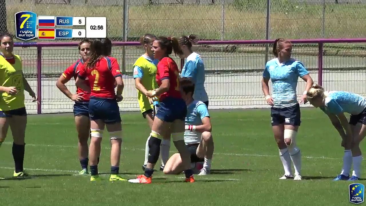REPLAY RUSSIA SPAIN - RUGBY EUROPE WOMEN'S SEVENS GRAND PRIX SERIES 2017 - MALEMORT - ROUND 1 (7)