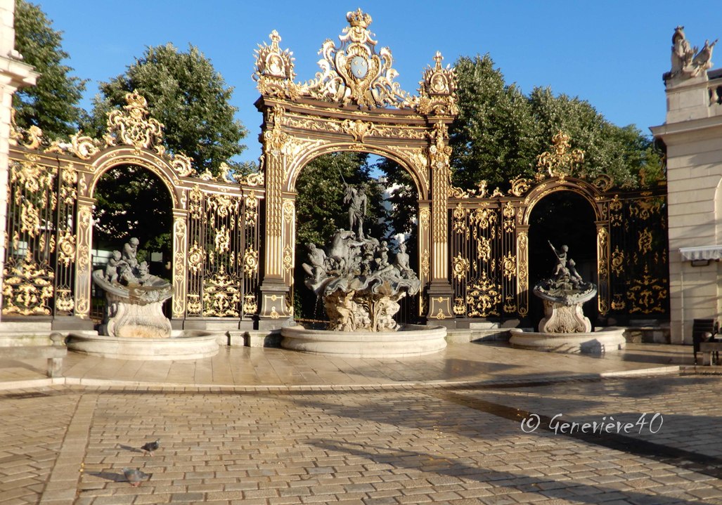 La place Stanislas à Nancy