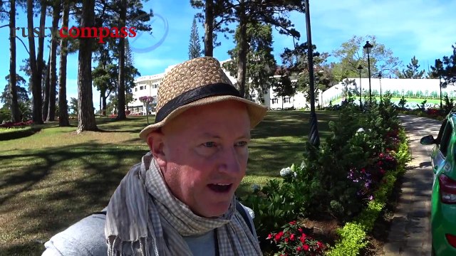 More concrete, less green space - Dalat Palace renovations, Vietnam