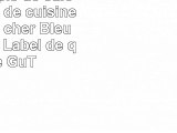 benuta Tapis de salon moderne de cuisine Home pas cher Bleu 80x200 cm  Label de qualité