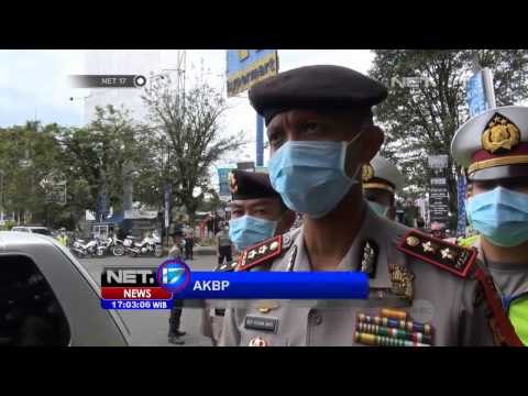 NET17 - Polres Cianjur membagikan 1000 masker