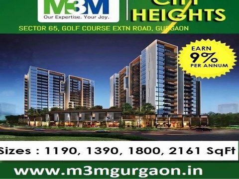 M3M City Heights Premium Residences Sector 65 Gurgaon