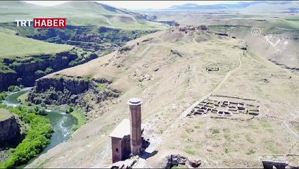 'Medeniyetler Beşiği' havadan görüntülendi