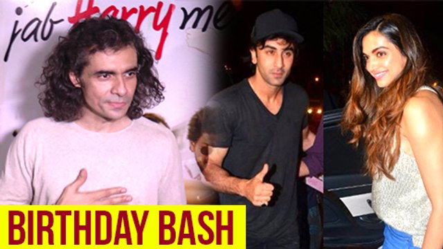 Exes Deepika Padukone And Ranbir Kapoor Party Together at Imtiaz Ali Birthday Bash Bollywood Party