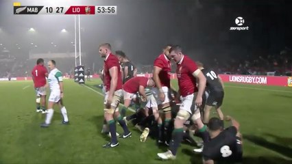 Résumé du match Maori All Blacks / Lions Britanniques