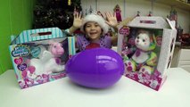 CUTE Pony Surprise Toys & Colorful Bear Toy Surprises   Giant Egg Surprise Openin