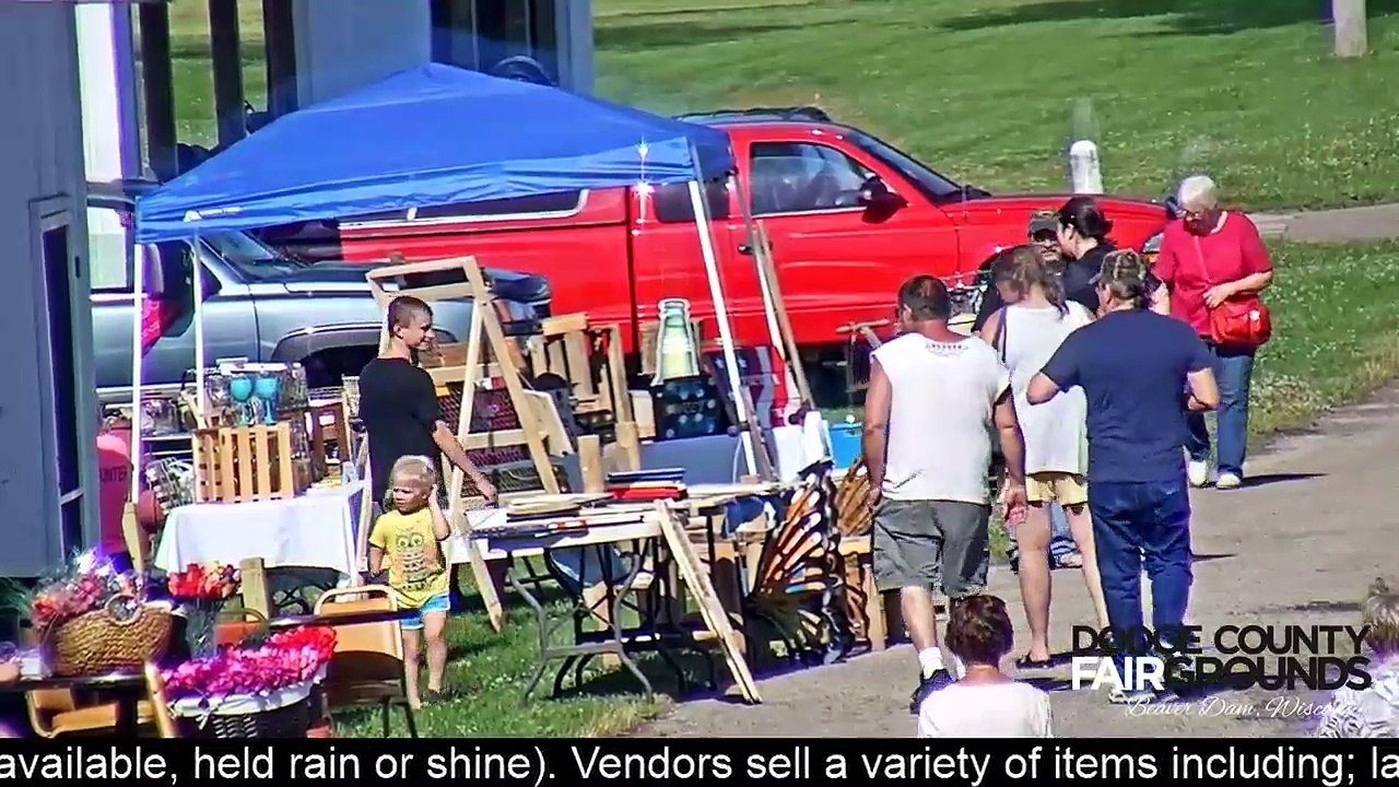 Wisconsin Flea Market and Craft Fair LIVE from the Dodge County Fairgrounds