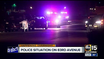 Police situation at 83rd and Virginia avenues