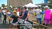 USA: manifestations dans le quartier cubain de Miami