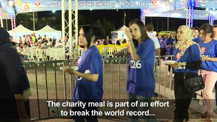 Algeria cleans up with mass dish washing record