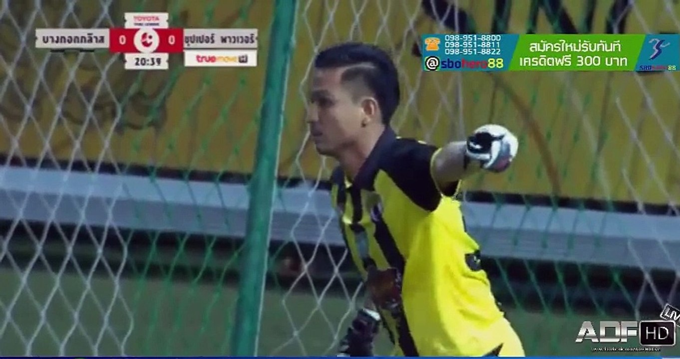 Bangkok Glass FC - Super Power FC 1-0