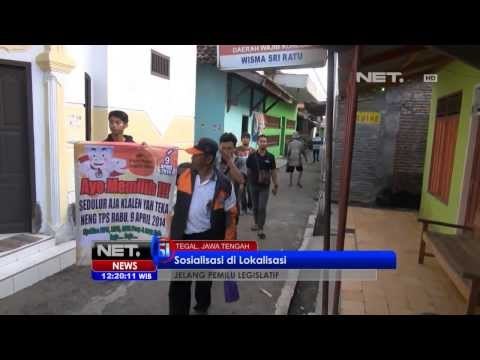 NET12 - KPU Tegal gelar sosialisasi pemilu di kawasan lokalisasi