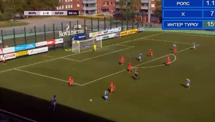 Simo Roiha GOAL HD - Rovaniemi 2-0 Inter Turku 17.06.2017