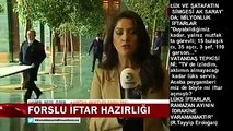 LÜKS VE ŞATAFATIN MEKANI AK SARAYDA MİLYONLUK İFTARLAR