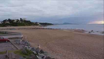 BIDART CENTRE, LA PLAGE ET LES EMBRUNS (août 2014)