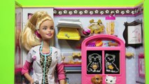 Cumpleaños más pequeña fiesta mascota jugar plastilina juego tienda juguetes veterinario véase radiografía Barbie doh