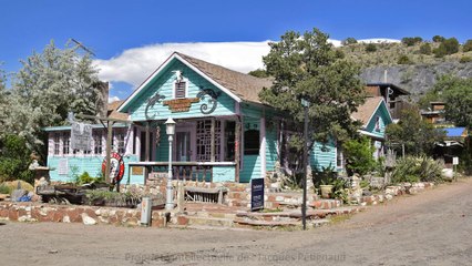 Routes scéniques du monde - Turquoise Trail - Madrid, Nouveau Mexique