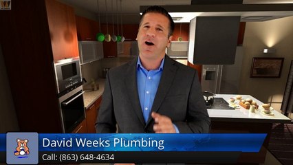 David Weeks Plumbing Lakeland Perfect 5 Star Review by by The Flood Master at Citysearch
