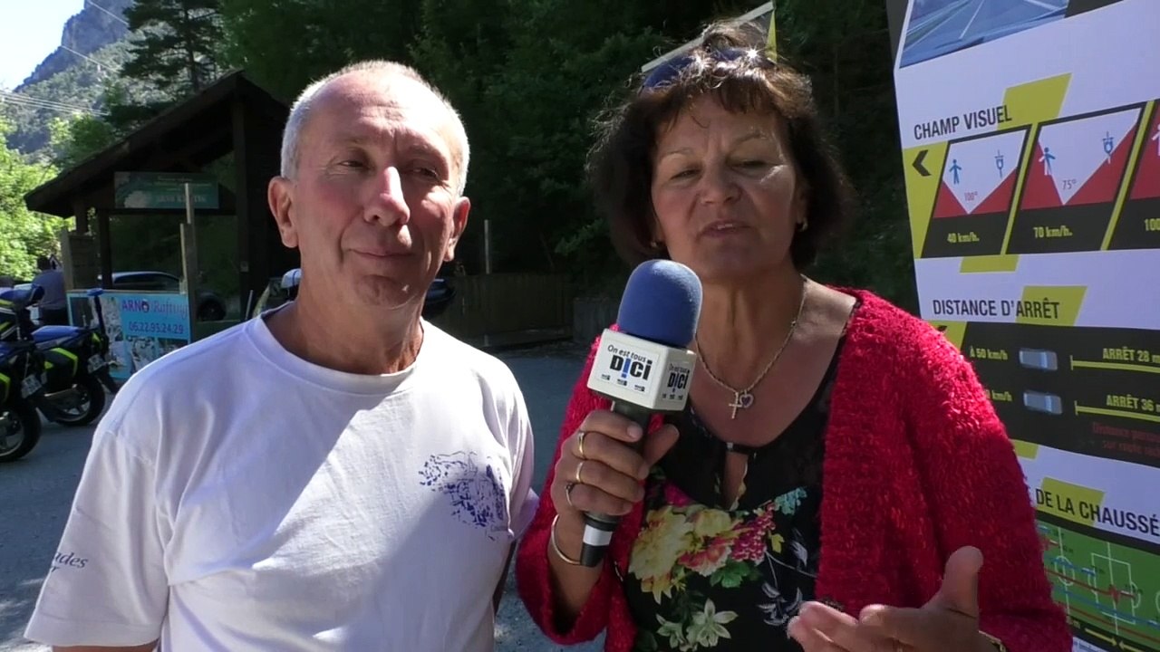 Hautes-Alpes : un relais motard pour sensibiliser les deux roues sur les risques dans le Queyras