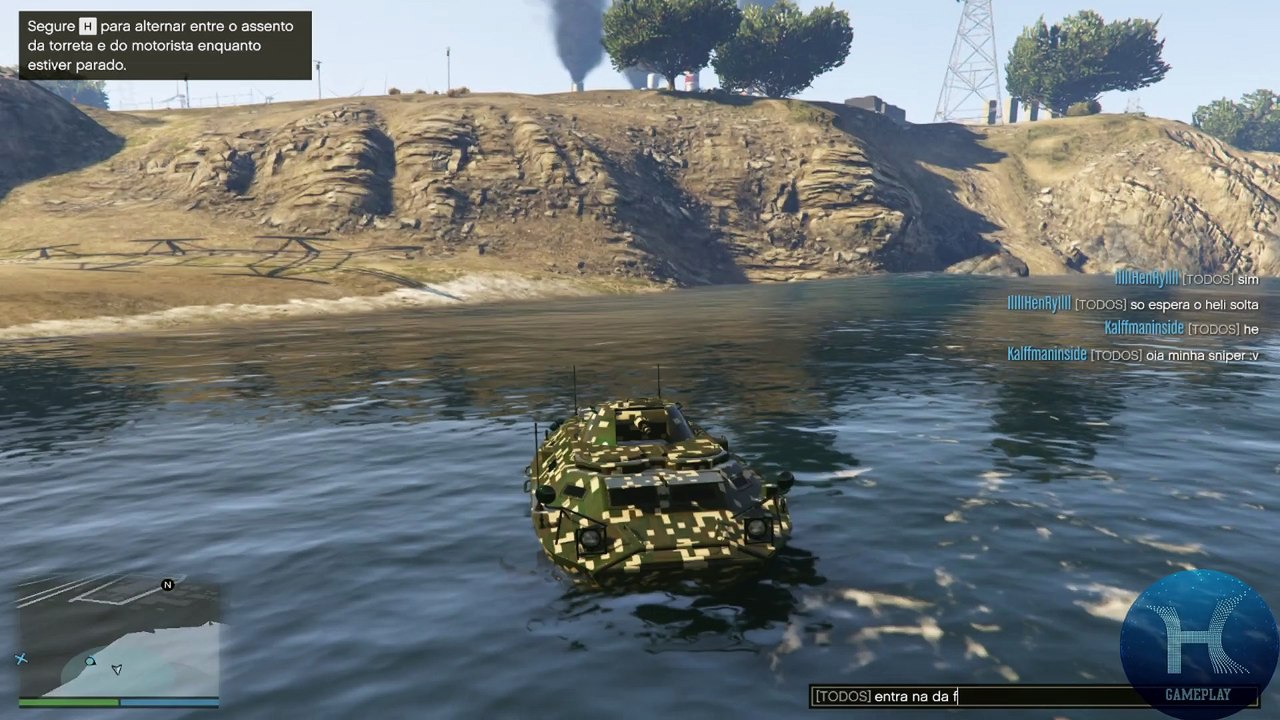 GTA V Online PC - Ações em Alto-Mar - Missão DLC Tráfego de Armas - Agente 14